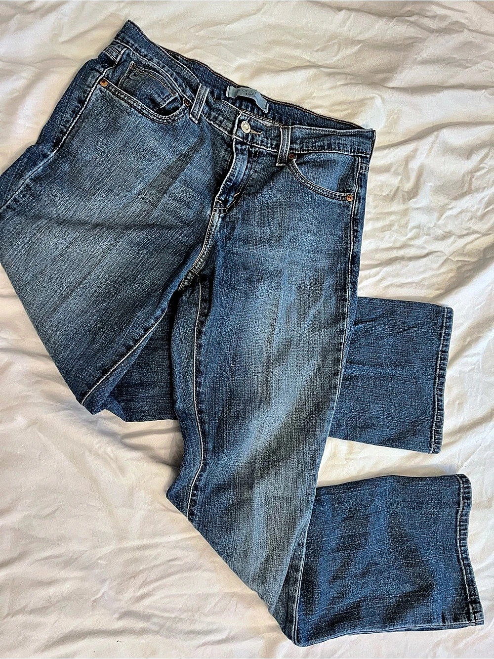 Levi's Women's Blue Straight Leg Jeans